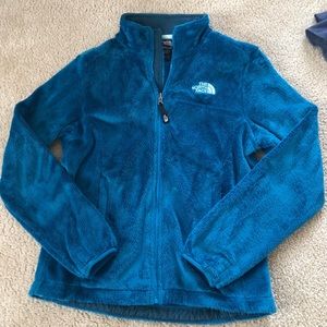 North Face Osito Turquoise Jacket
